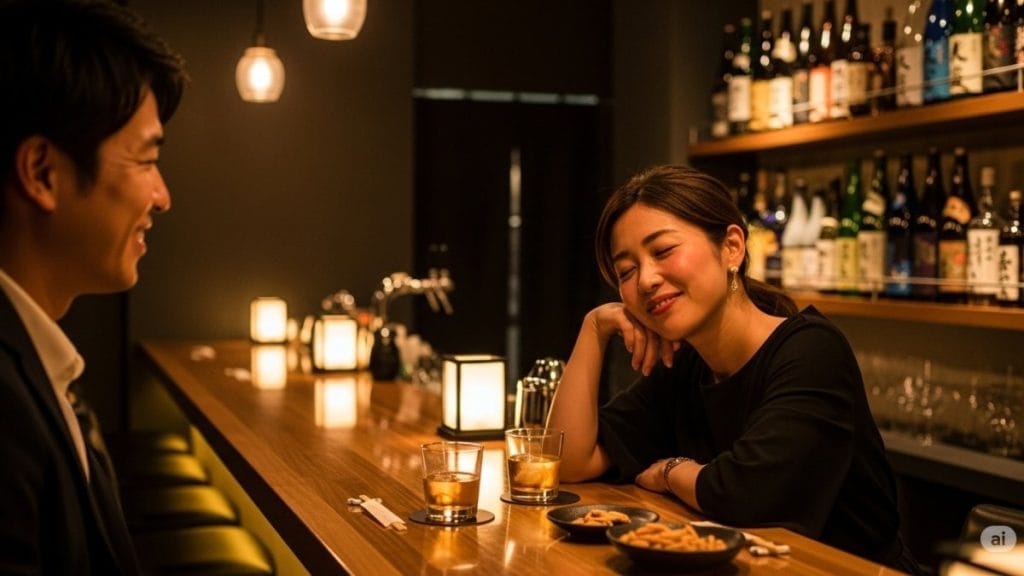 魅力的に見せる!お酒飲むと眠くなるのがかわいいコツ