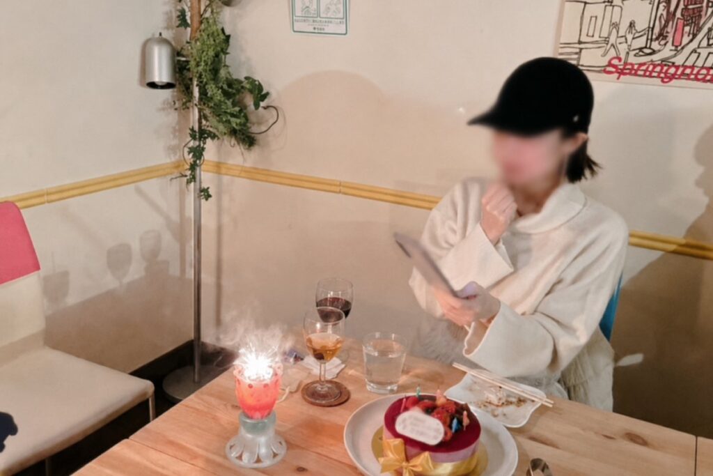 撮影に使える店内背景