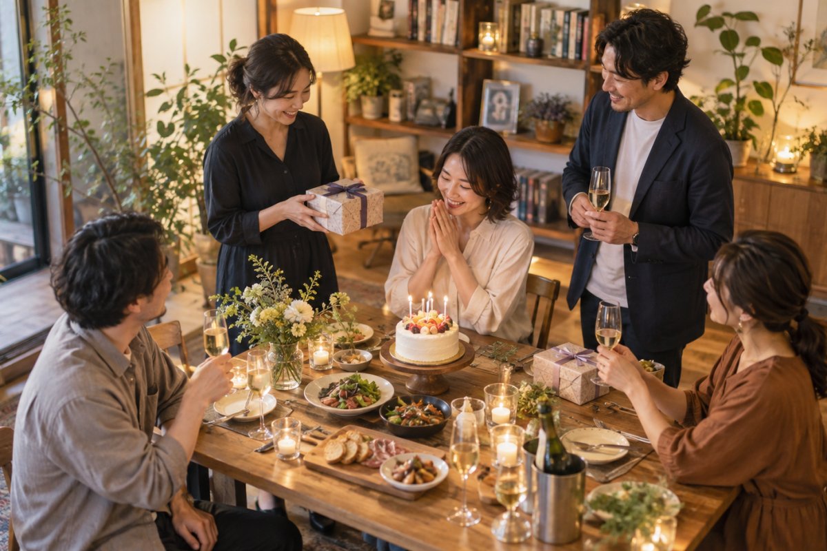 大人の誕生日会はどう楽しむ?過ごし方・企画・会場選びのポイント