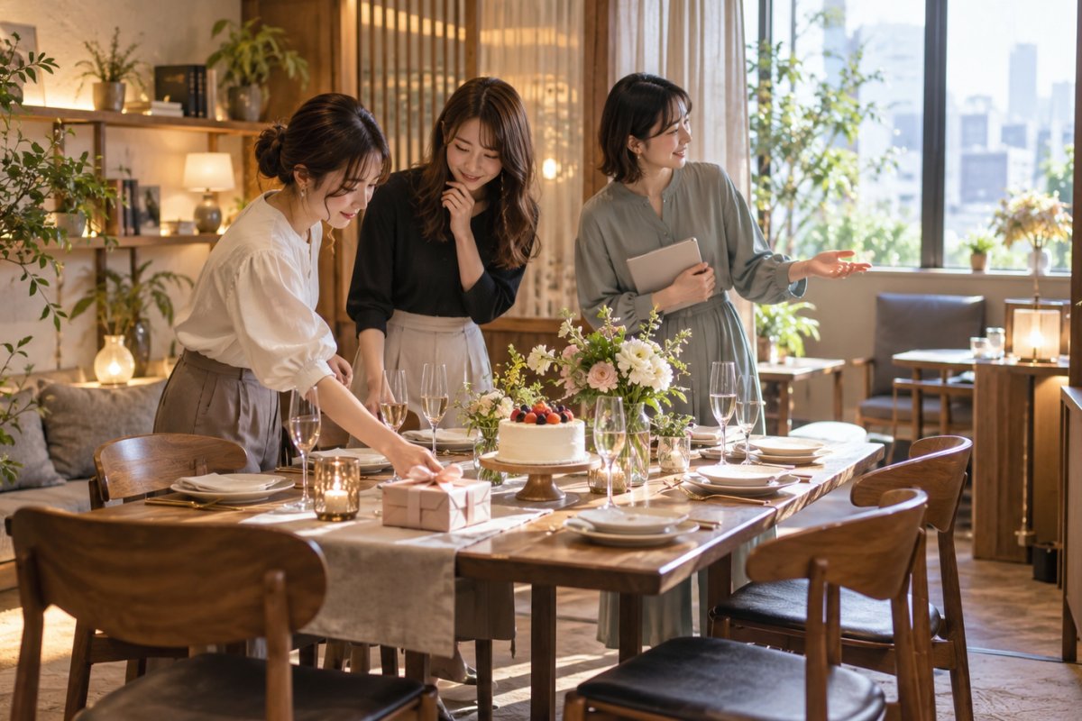 東京で誕生日会をするなら?おしゃれな会場・個室・お店の選び方