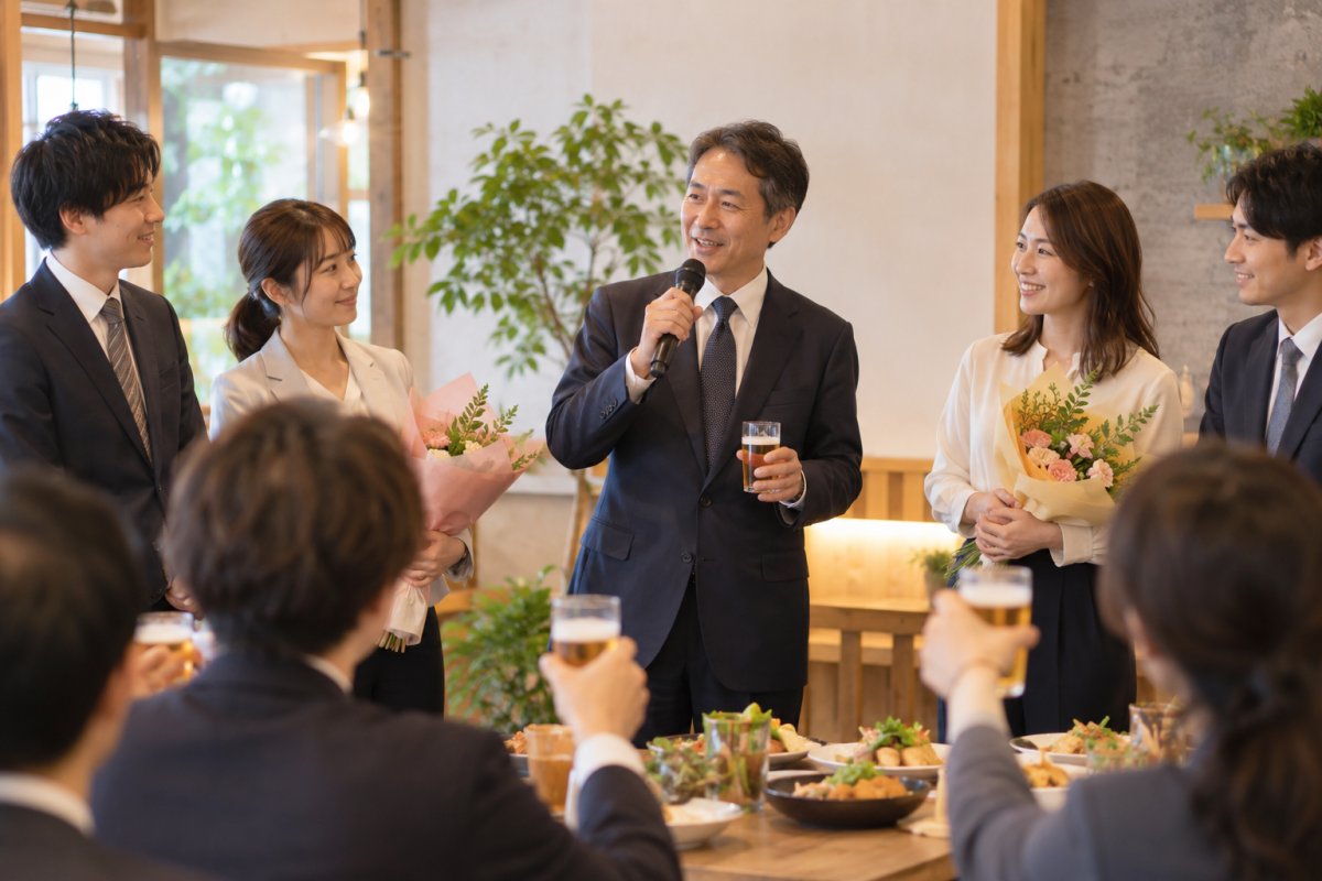 歓送迎会の締めの挨拶とは