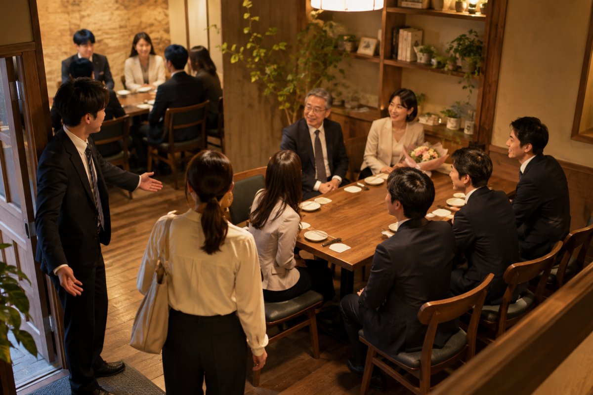 歓送迎会の席順はどう決める?上座・下座と大人数での考え方
