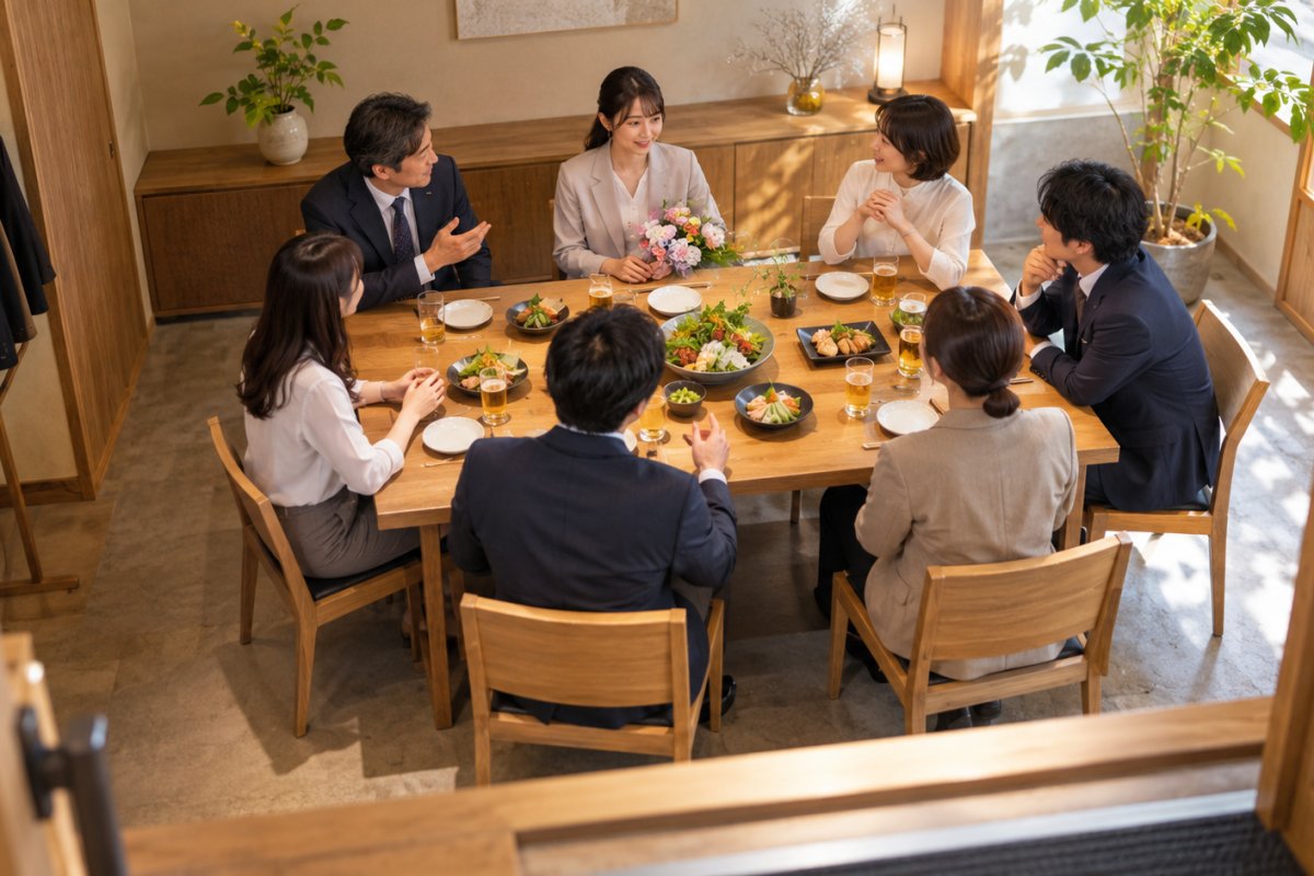 歓送迎会の席順の基本