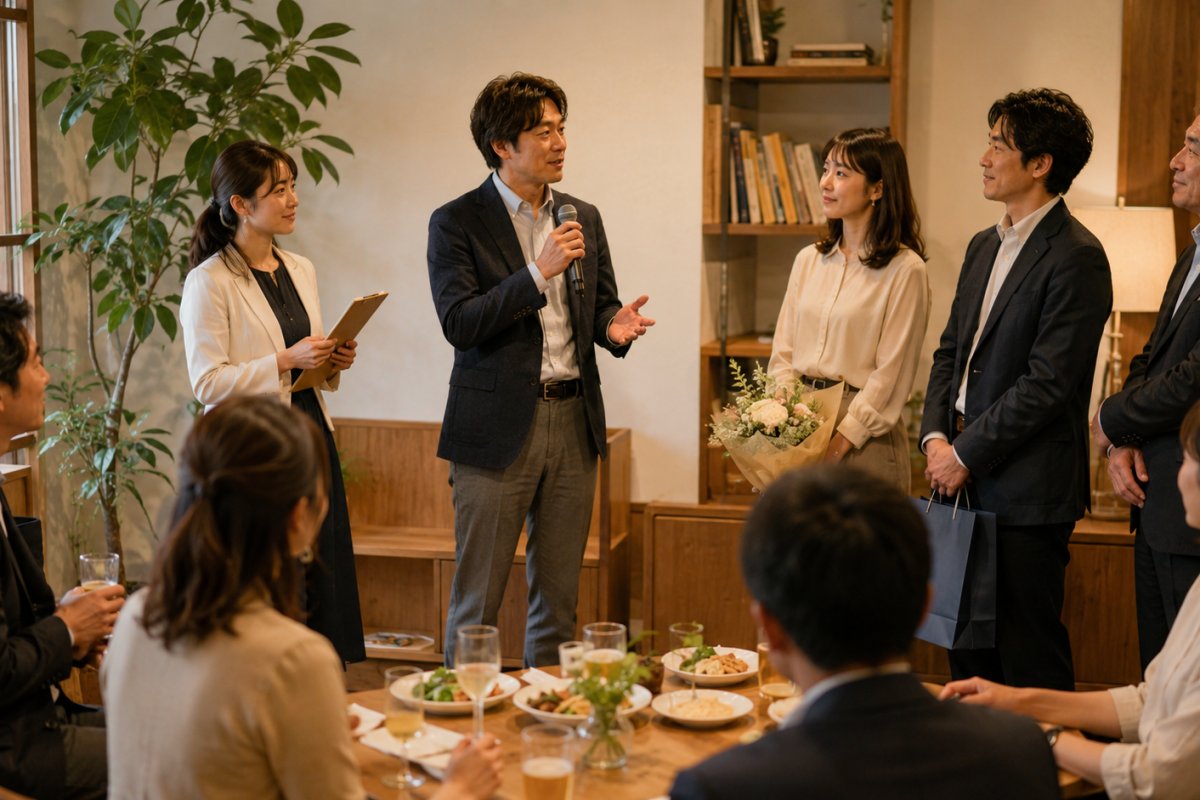 歓送迎会の挨拶はどうする?順番と立場別の例文を紹介