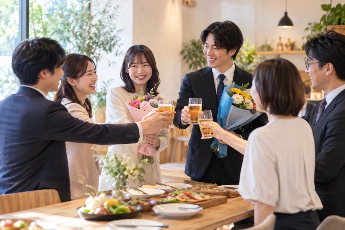 歓送迎会と歓送別会の違い