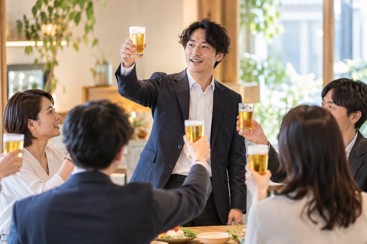 乾杯の挨拶の例文