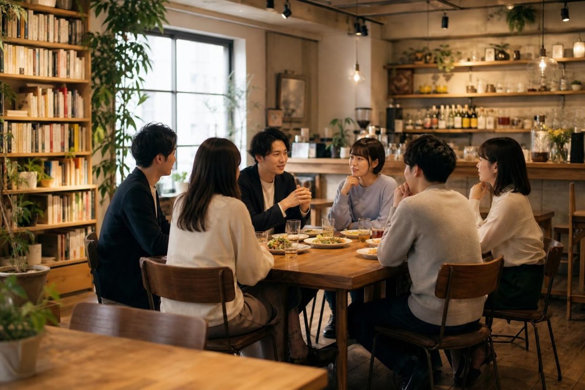 少人数ならカフェ型の会場も選択肢