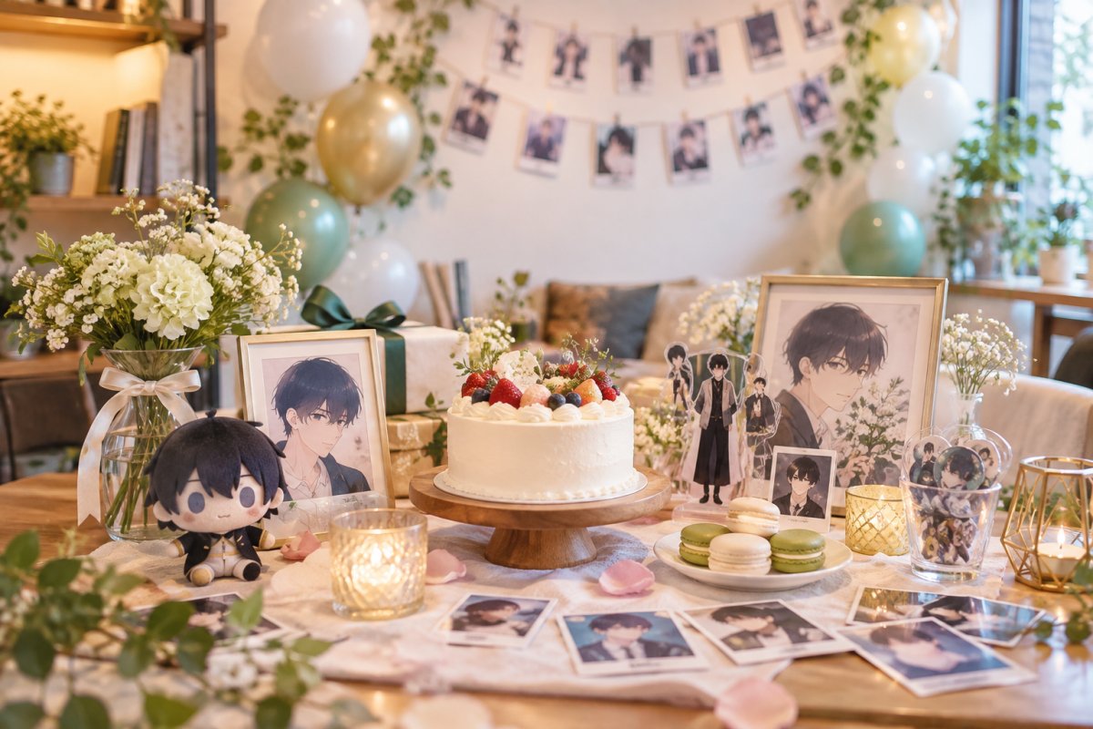 本人不在の誕生日会とは?推しの誕生日を祝うやり方と準備を解説