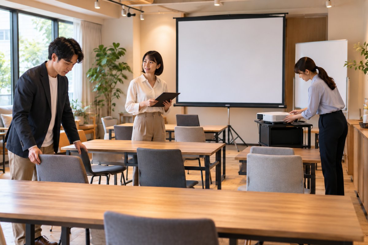 セミナー会場の選び方｜レンタル・検索・予約で確認したいポイント