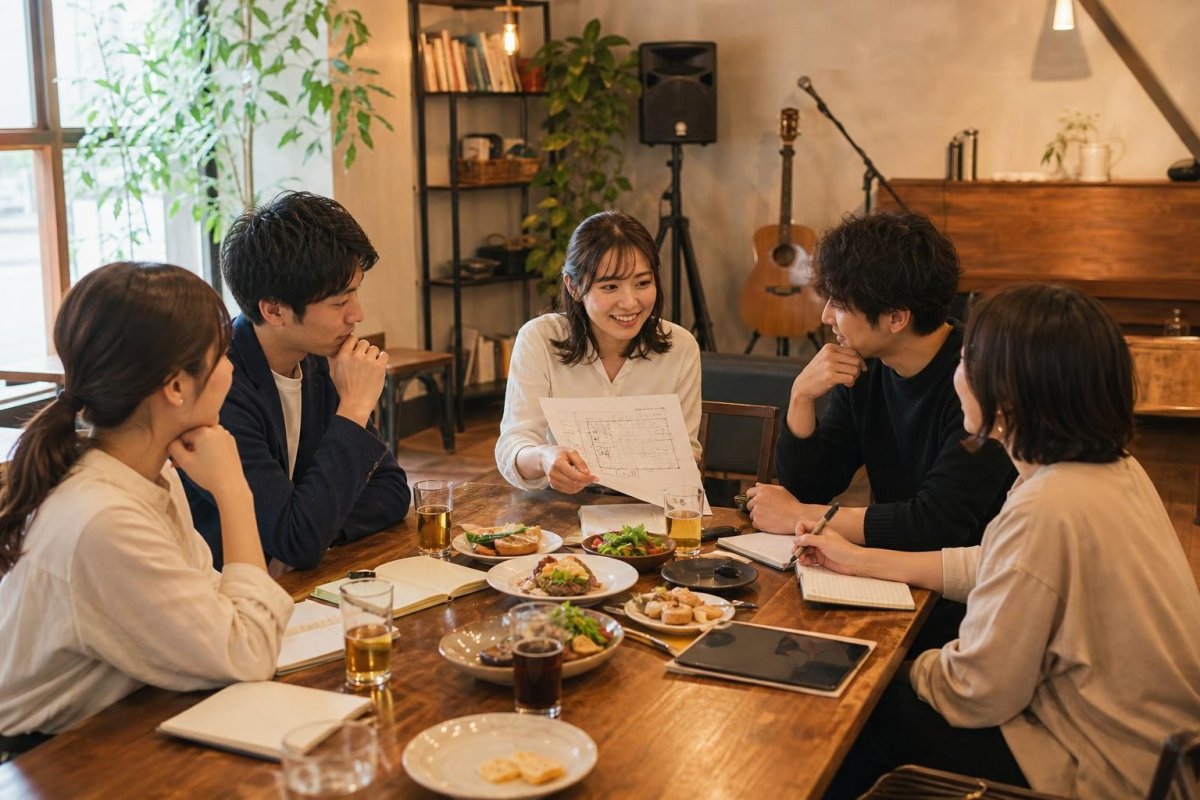 懇親会費用の主な内訳