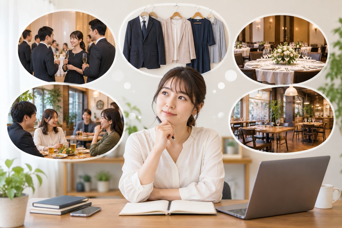 懇親会の服装を決める基準