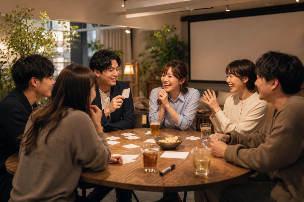 懇親会で盛り上がるゲーム集|少人数・大人数別の選び方