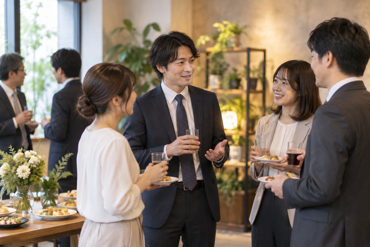 懇親会マナーの基本