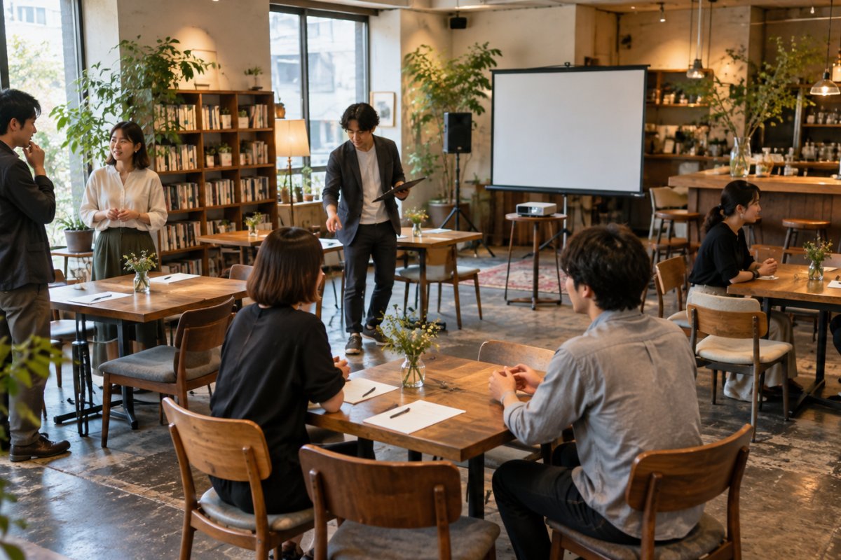 会場選びも進行に影響する
