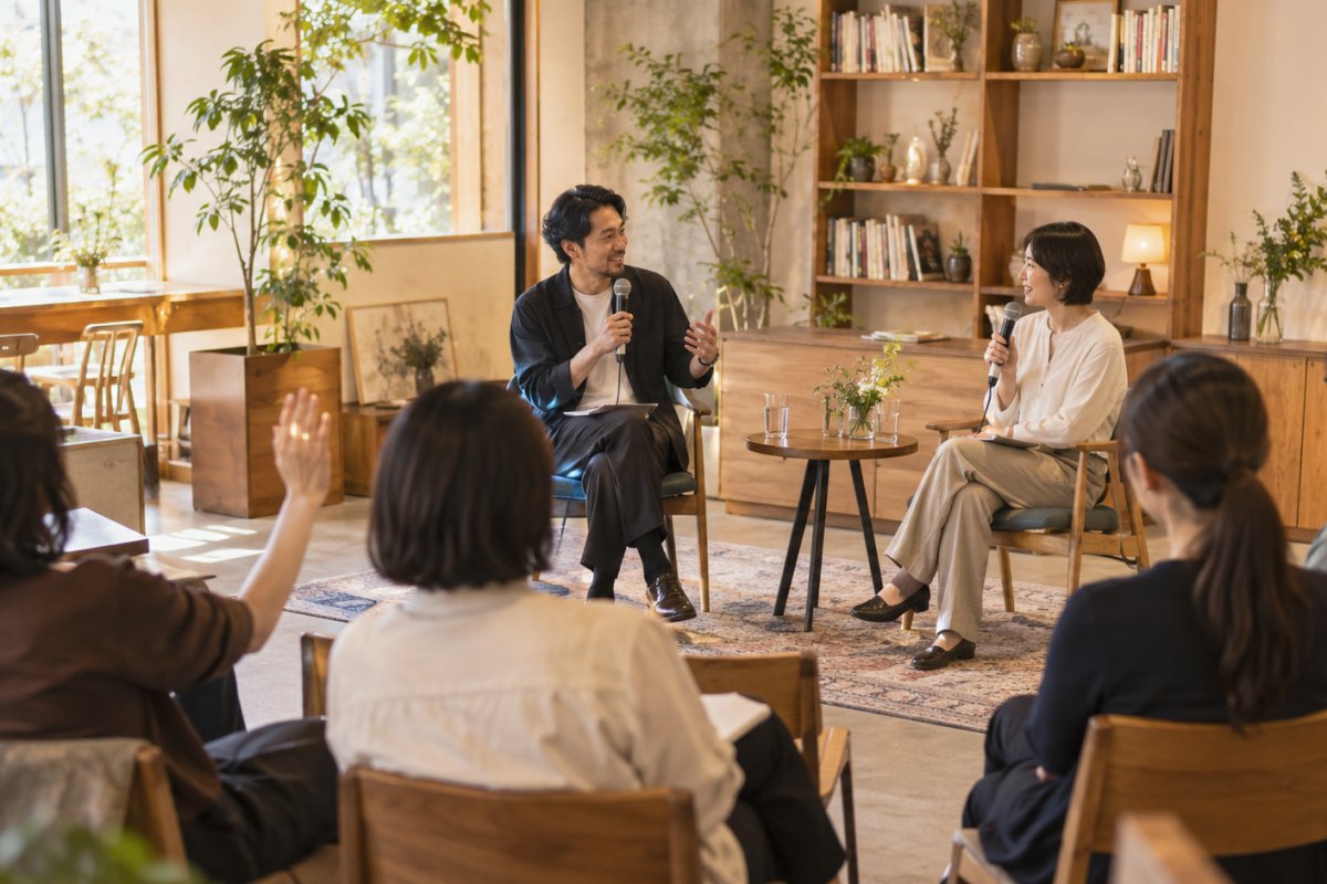 トークイベントとは？内容・形式・楽しみ方をわかりやすく解説