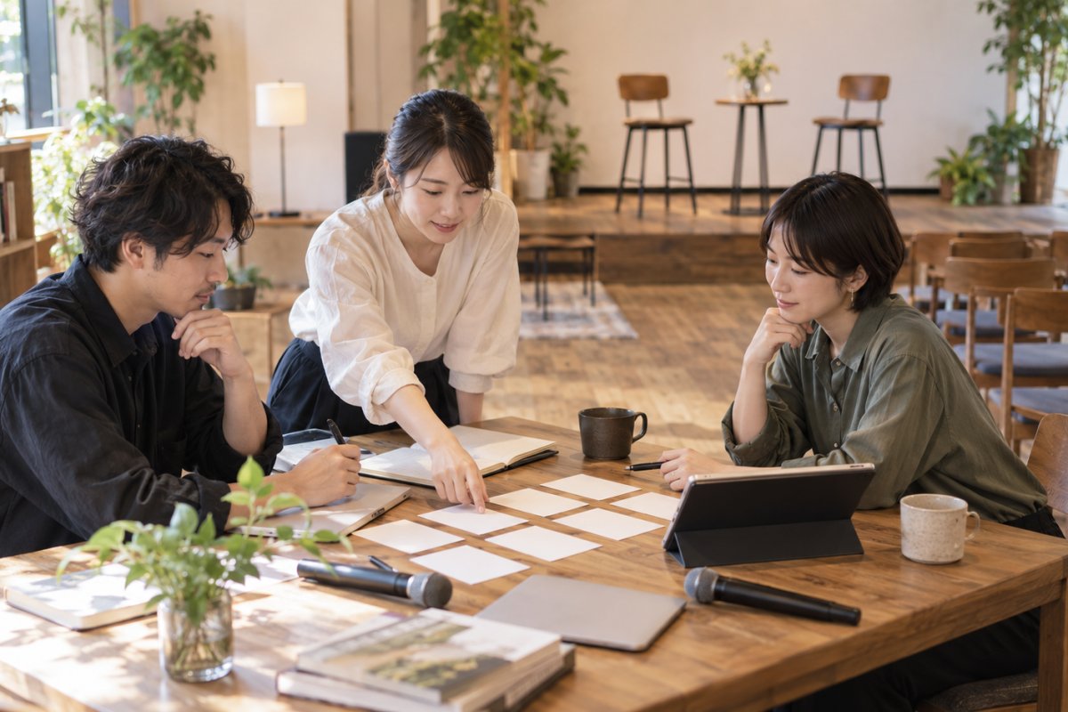 トークイベントの企画方法|テーマと内容を決めるポイント