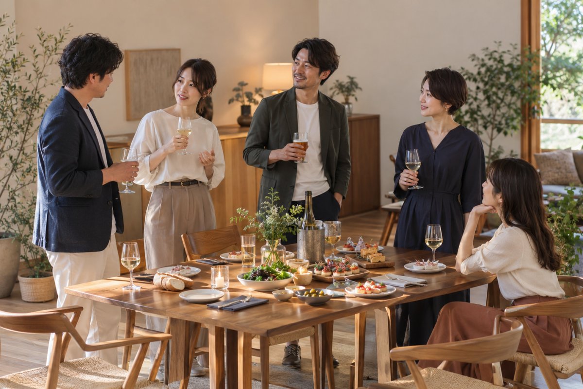 飲食は懇親会の目的に合わせる