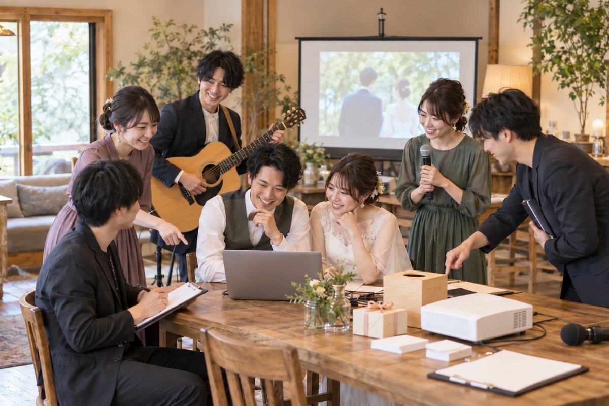 結婚式二次会の余興アイデア|盛り上がる演出と選び方のポイント