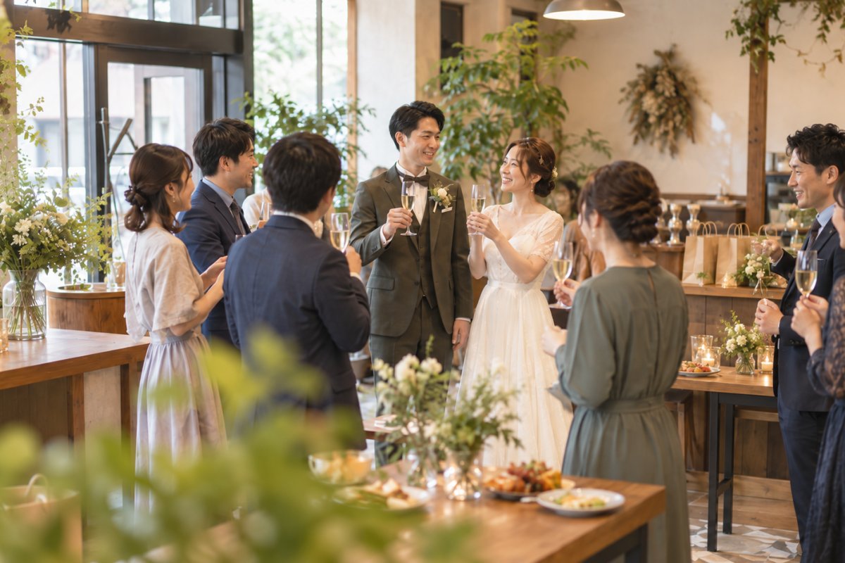 結婚式二次会の流れは?受付からお開きまで当日の進行を解説