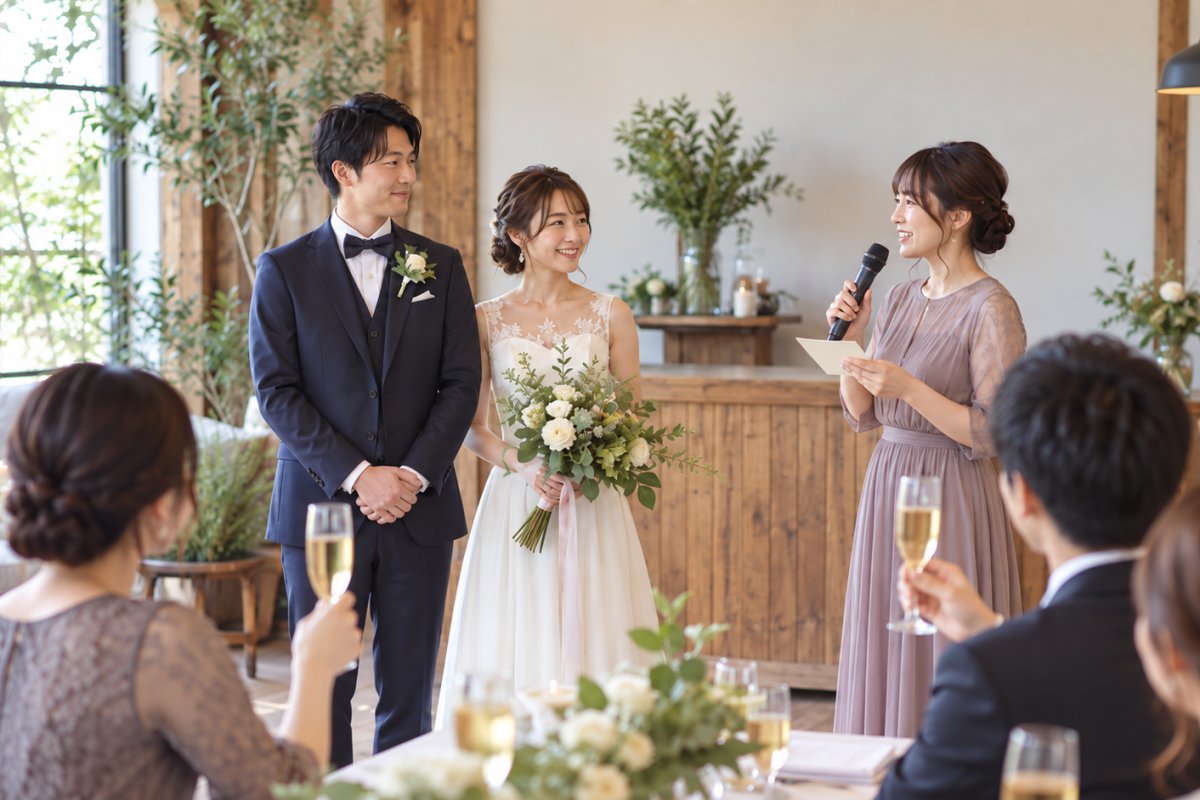 結婚式二次会の挨拶はどうする?場面別の内容と伝え方のポイント
