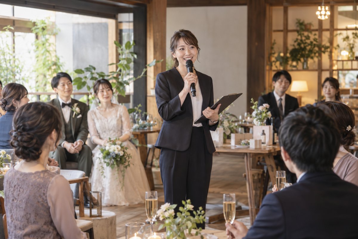 結婚式二次会の司会の進め方は?役割・進行・話し方のポイント
