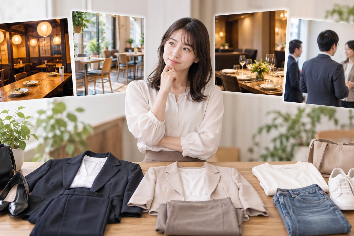 歓送迎会の服装の基本
