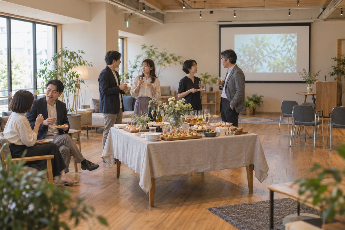 ケータリングが向く歓送迎会