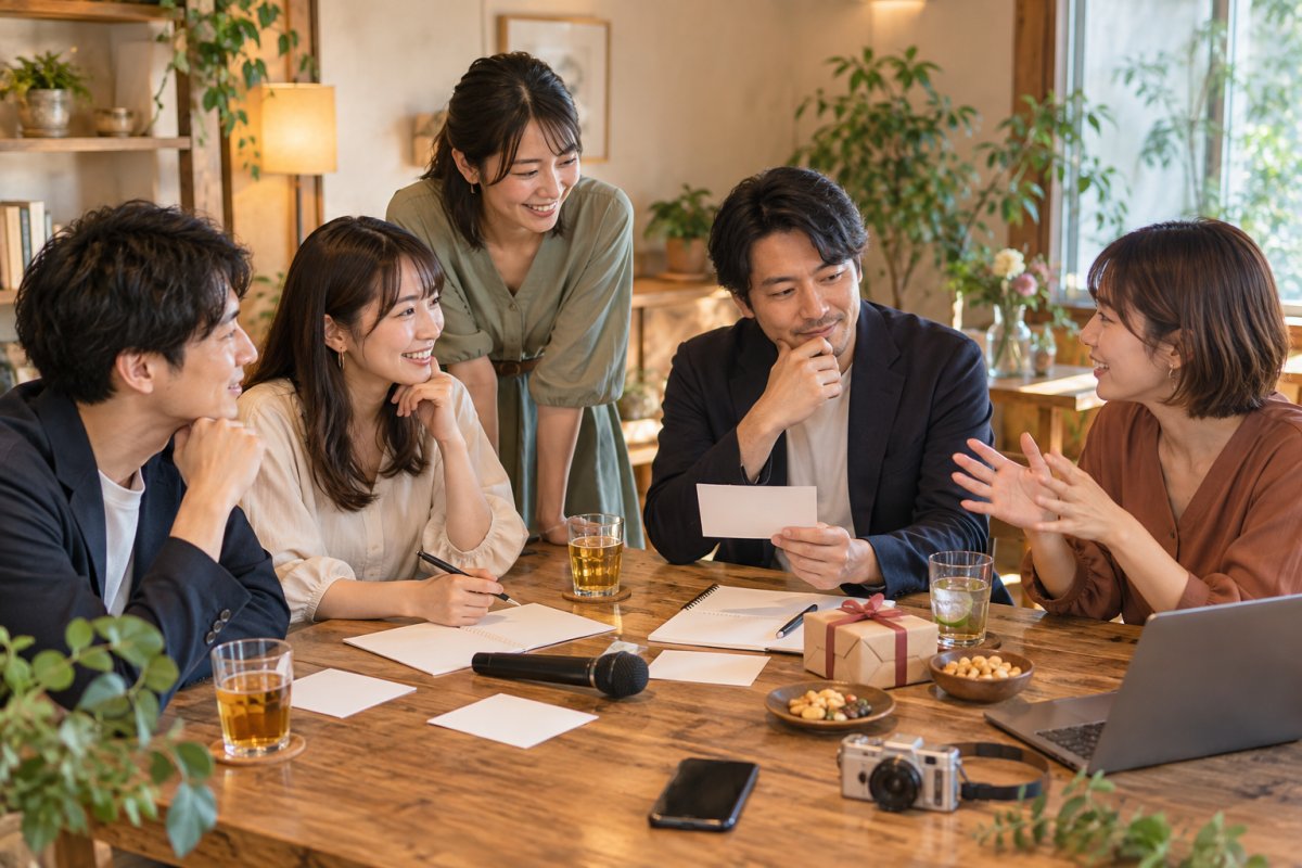 歓送迎会の余興を選ぶ基本
