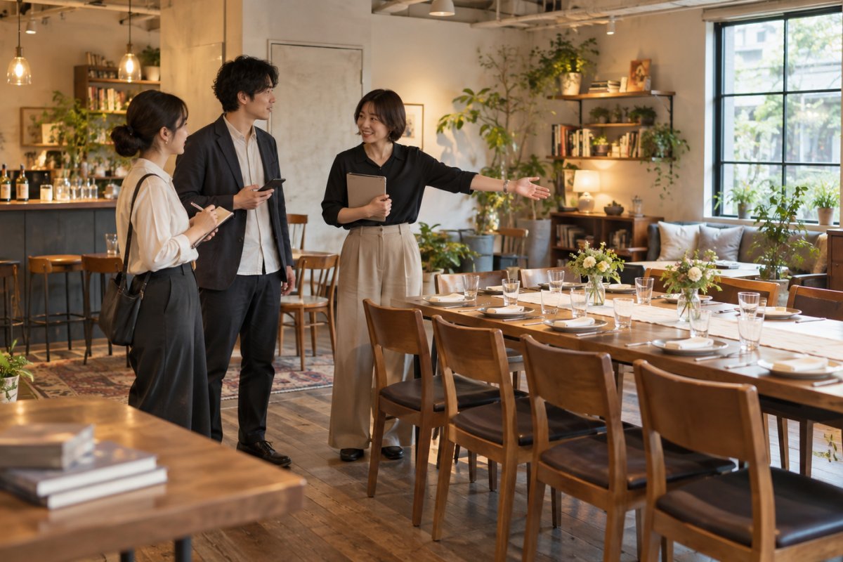 会場予約も早めに考える