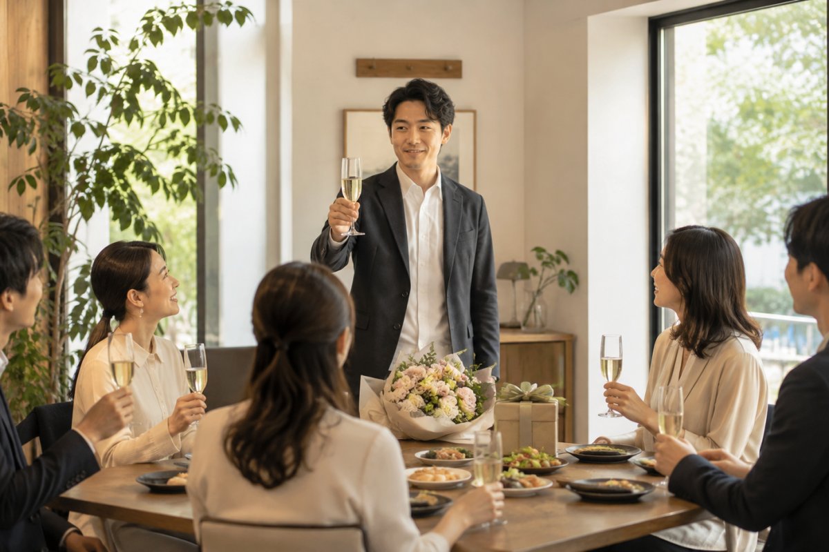 歓送迎会の乾杯挨拶は何を話す?短くまとまる例文とポイント