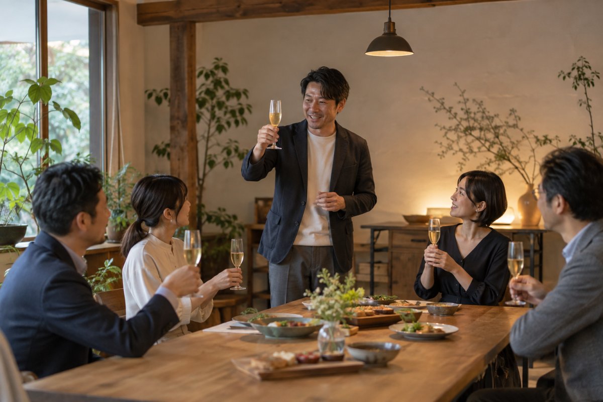 乾杯挨拶は短くてよい