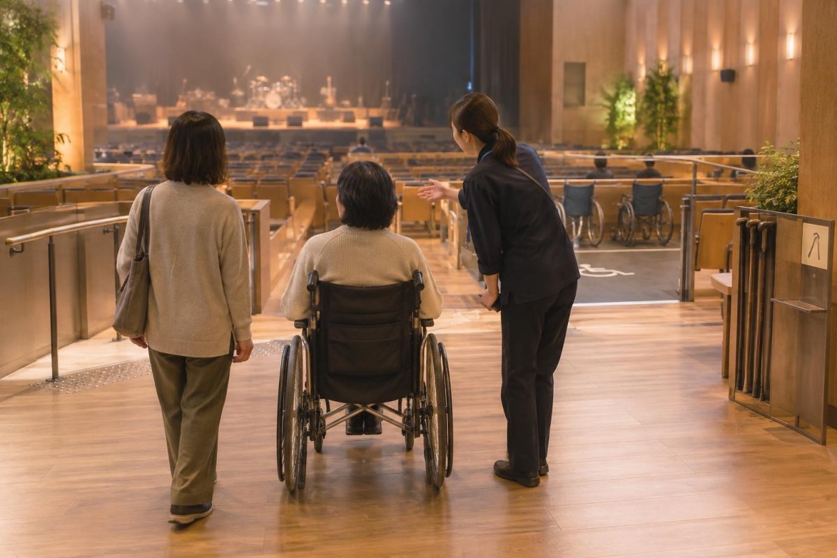 車椅子でライブ会場へ行くには?席・動線・事前確認のポイント