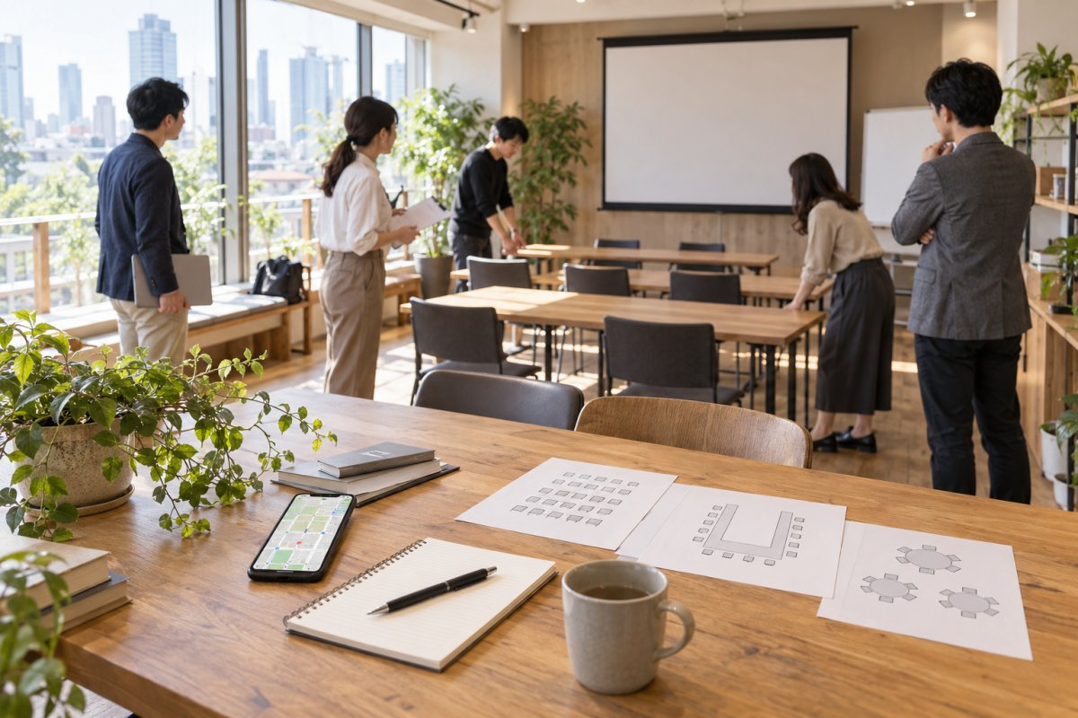 代々木でセミナー会場を探すには?アクセスと会場選びのポイント